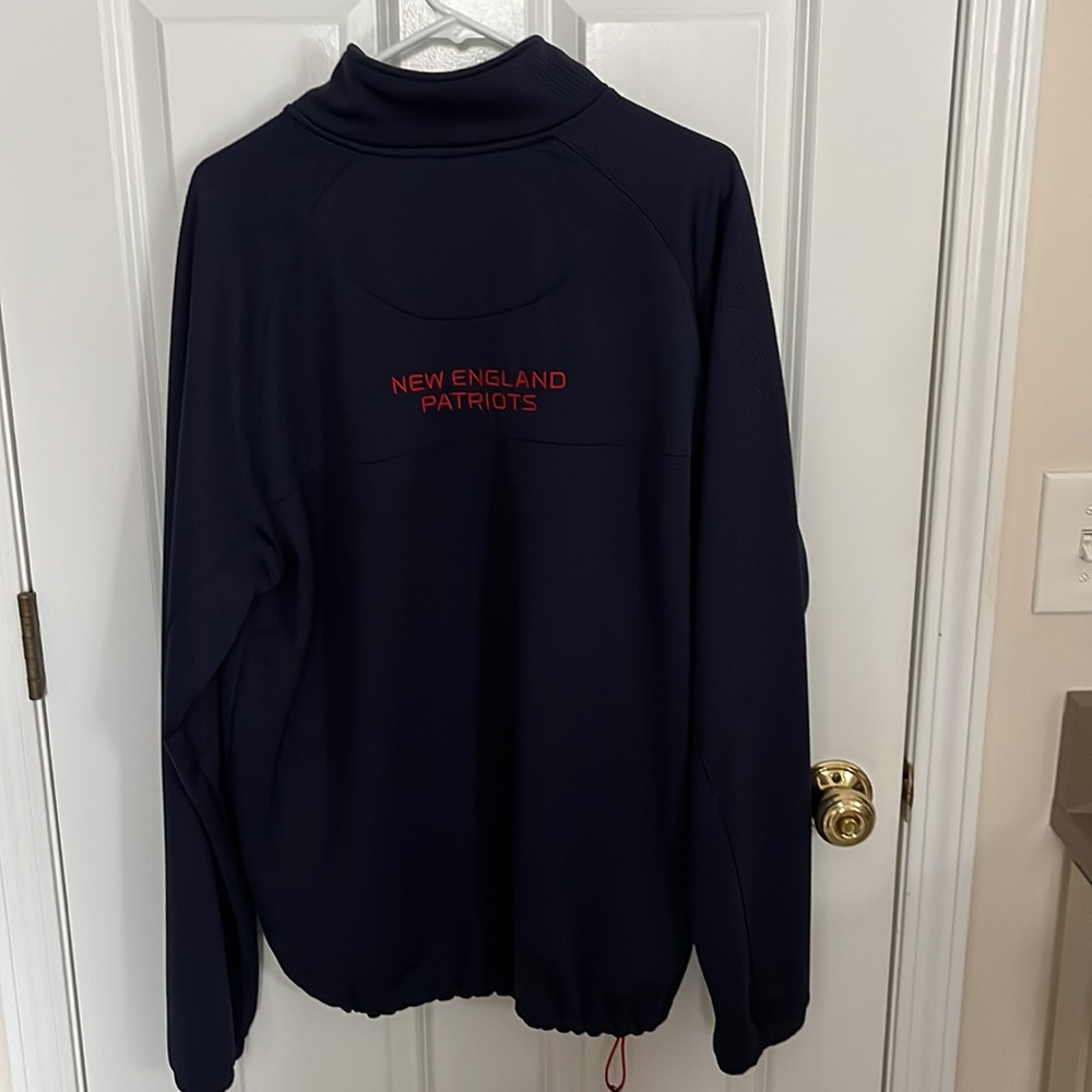 NFL New England Patriots Pull Over Jacket - Picture 5 of 8